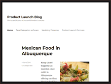 Tablet Screenshot of productlaunchblog.com